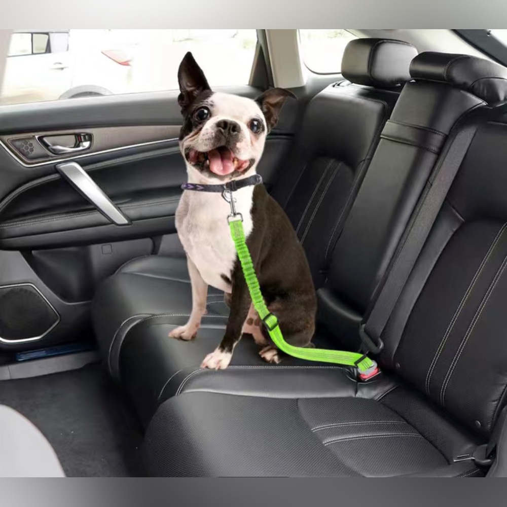 New adjustable seat belt with stretching in color blue - Picture 6 of 8